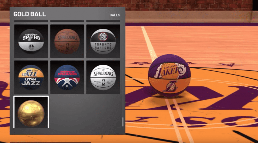 MyCourt Customization Options in NBA 2K20 