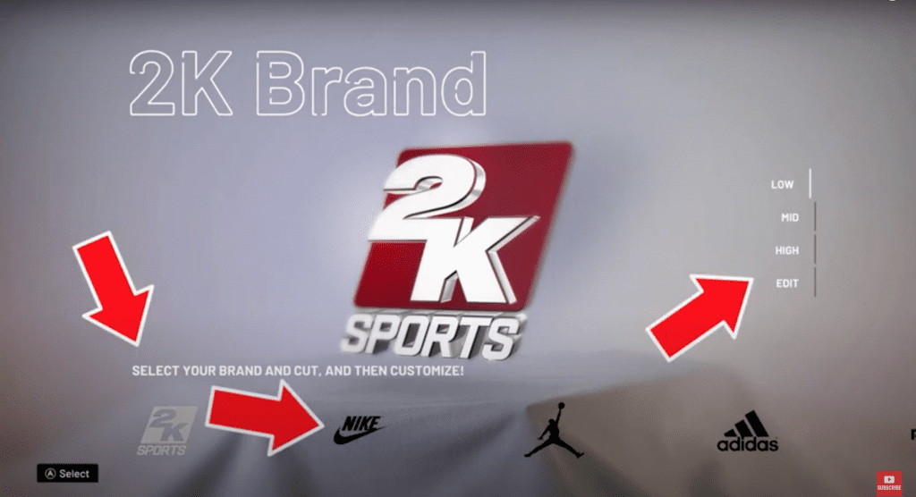 2K Brand sign in NBA 2K20 