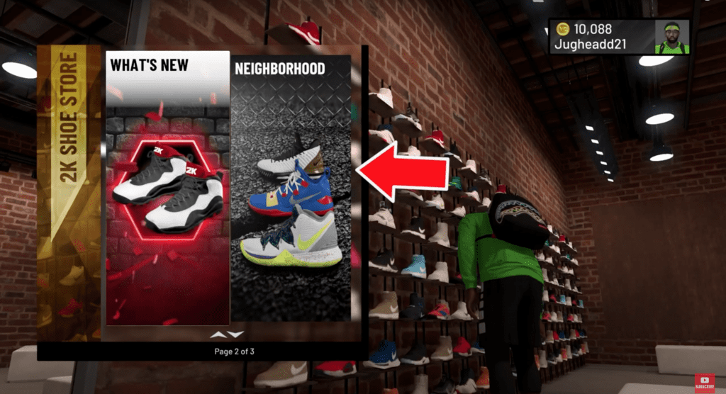 2k shoes in the neighborhood