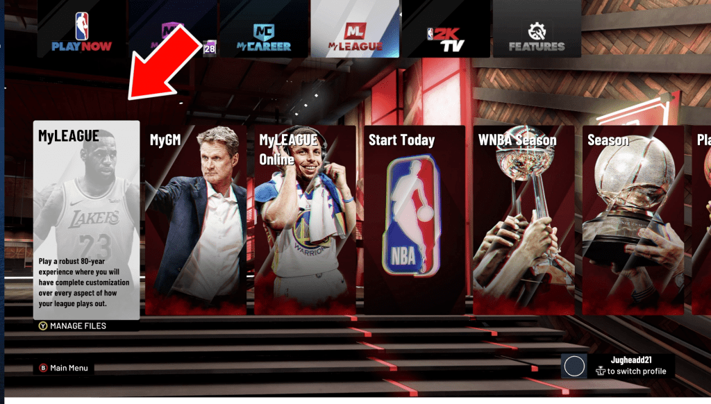 START A MYLEAGUE in NBA 2K20 MyLeague