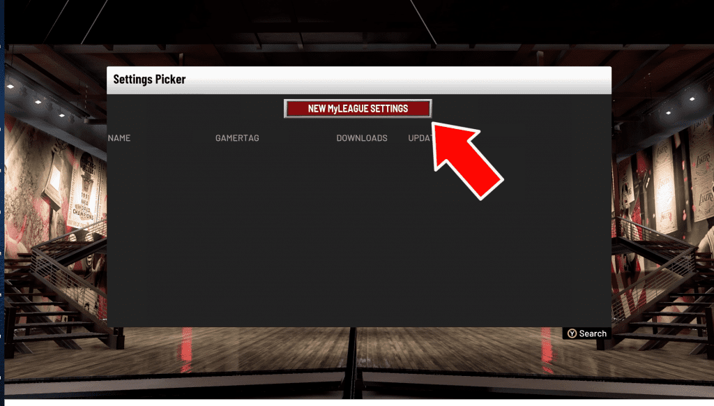 new league menu option in NBA 2K20 MyLeague