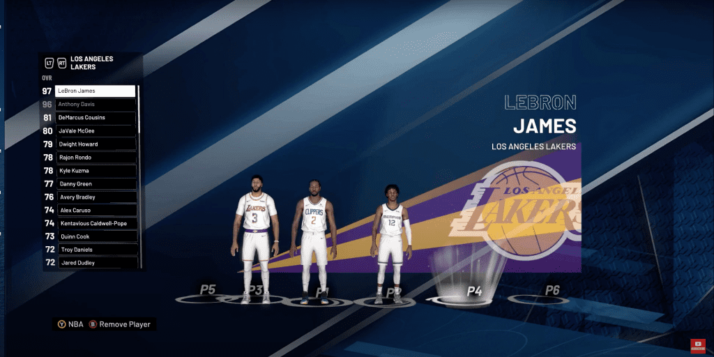 List of nba 2k20 basketball players list to choose from. Players have the option to build a team of three in NBA 2K20 Blacktop game mode