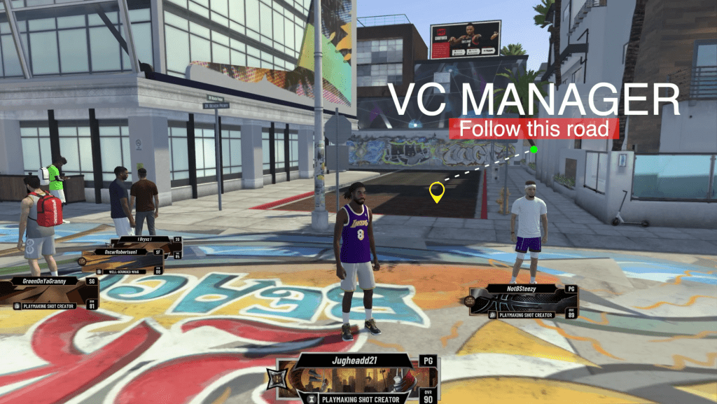 NBA 2K21 VC Manager Building