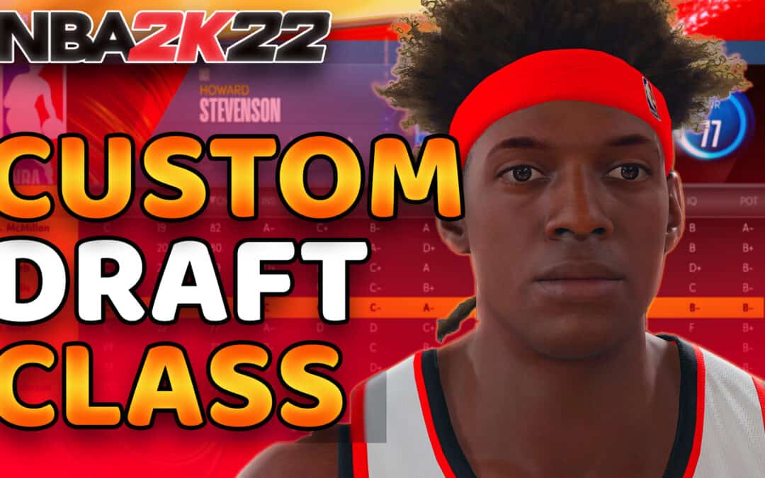 How to Add a Created Player to a Custom Draft Class on NBA 2K22 Next-Gen