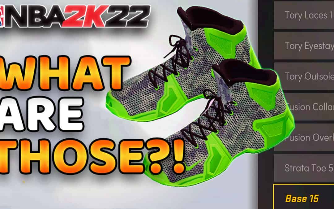 How to create a custom shoe to wear in NBA 2K22 MyCareer